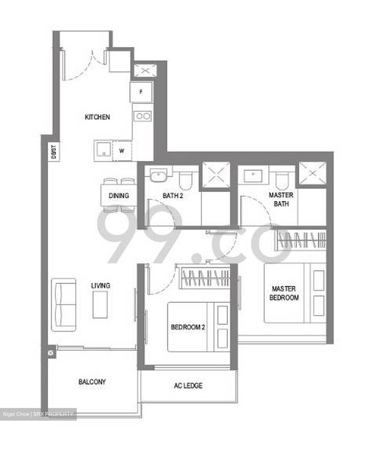 Twin Vew (D5), Apartment #325785231